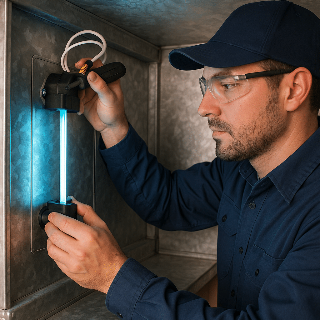 air duct uv light installation services in orlando fl
