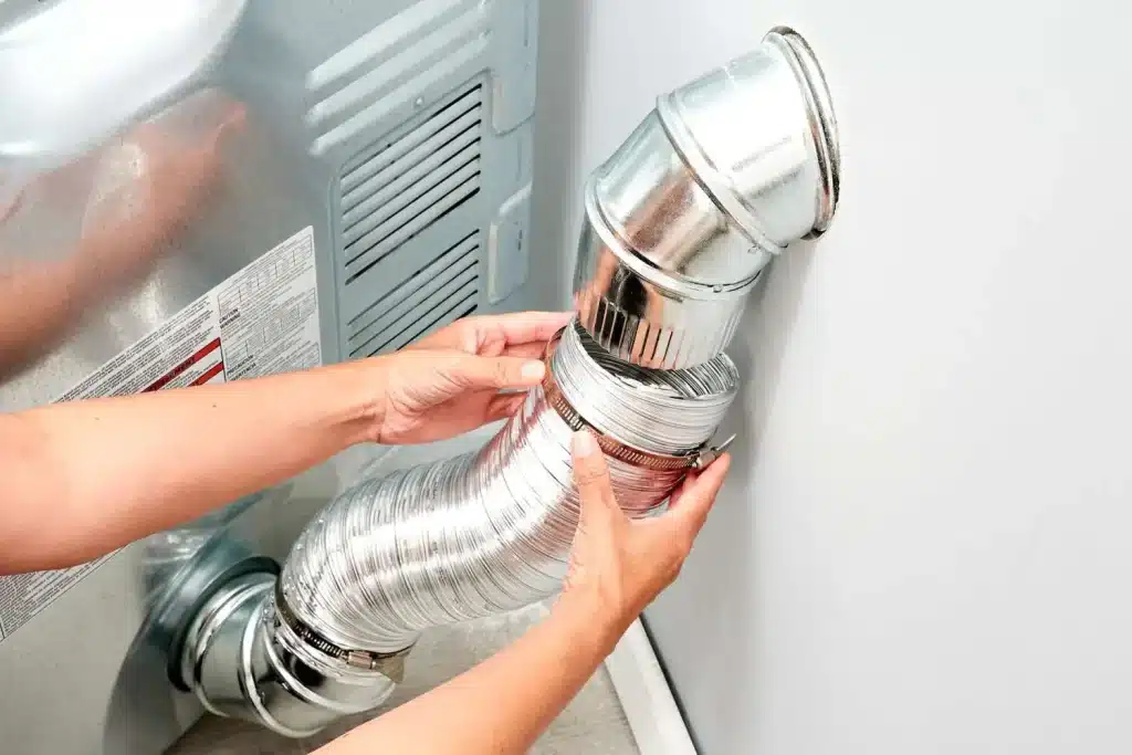 dryer vent blocked needed fixing