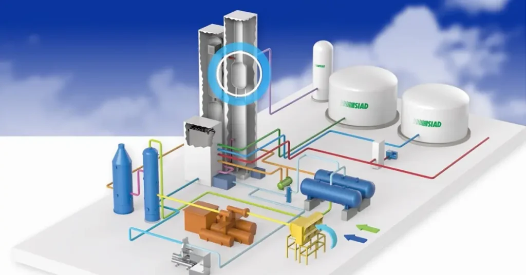 air separation unit diagram